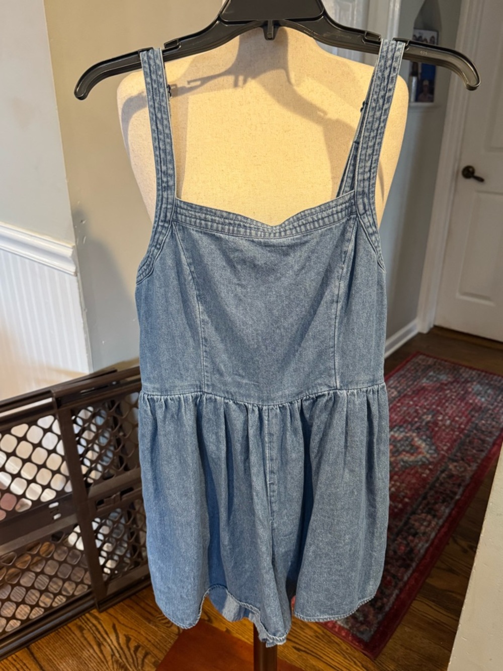 American  Eagle Denim  romper